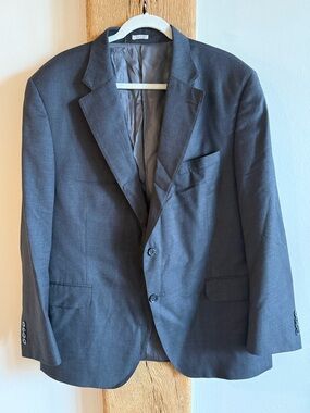 Peter Millar 100% Wool Blazer - Grey Sz 48R